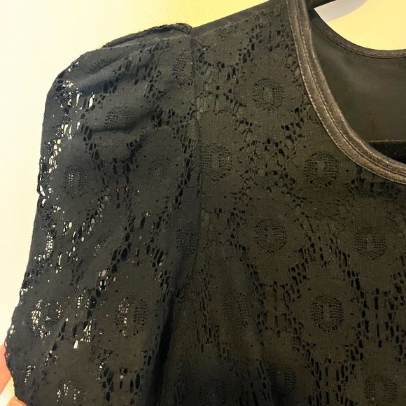 Black Lace Dress size 6 - Picture 5 of 7